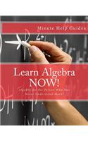 Learn Algebra NOW!