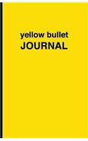 Yellow Bullet Journal: Soft Cover, 5.5 X 8.5 Inch, 200 Pages(English)