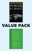 Power and Choice 16e and the Political Science Student Writer's Manual and Reader's Guide 8e Value Pack
