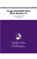 Largo Cantabile (from Flute Sonata #1): Score & Parts