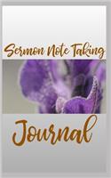 Sermon Note Taking Journal