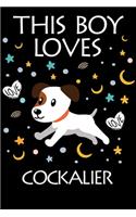 This Boy Loves Cockalier Notebook