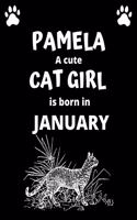 PAMELA a cute cat girl is born in January