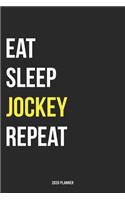 Eat Sleep Jockey Repeat 2020 Planner