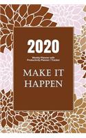 2020 Weekly Planner with Productivity Planner / Tracker