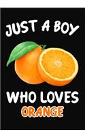 Just a Boy Who Loves orange