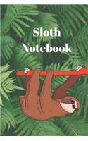 Sloth notebook