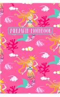 Mermaid Notebook: Mermaid Journal - Kids Journal - Girls Notebook - Kids Notebook - Mermaid Gifts - Fun Journal - Mermaid Diary - Mermaid Coloring Pages - Journal Dia