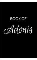 Adonis Journal Notebook