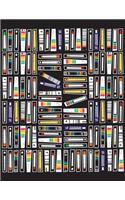 VHS Cassette Tape Notebook