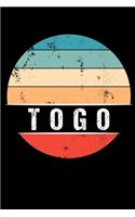 Togo: 100 Pages 6 'x 9' -Dot Graph Paper Journal Manuscript - Planner - Scratchbook - Diary