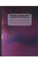 200-Page College Ruled Composition Notebook