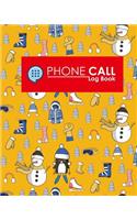 Phone Call Log Book