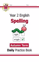 KS1 Spelling Year 2 Daily Practice Book: Autumn Term