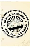 North Carolina Travel Journal: Blank Lined Vacation Holiday Notebook