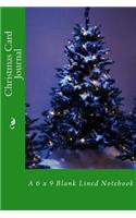 Christmas Card Journal