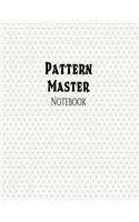 Pattern Master Notebook: 1/3" Isometric Graph Ruling, 144 Pages