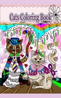 Cats Coloring Book: Volume 3(3 Cats Coloring Book)