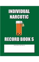 Individual Narcotic Record Book S