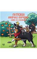 Fattoria animali bambini libro di colorare: Per bambini dai 4 agli 8 anni(Album Da Colorare Per Bambini)