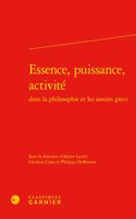 Essence, Puissance, Activite