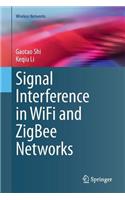 Signal Interference in Wifi and Zigbee Networks