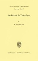 Der Rucktritt Des Tatbeteiligten