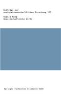 Gesellschaftliche Werte
