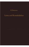 Leime und Kontaktkleber