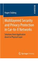 Multilayered Security and Privacy Protection in Car-To-X Networks