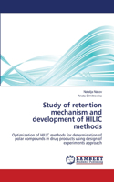 Study of retention mechanism and development of HILIC methods