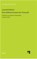 Vom Selbstvertrauen der Vernunft