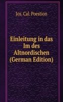 Einleitung in das Im des Altnordischen (German Edition)