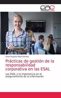 Prácticas de gestión de la responsabilidad corporativa en las ESAL