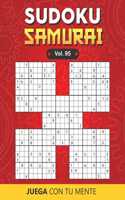 Juega con tu mente: SUDOKU SAMURAI Vol. 95: Colección de 100 diferentes Sudokus Samurai para Adultos - Fáciles y Avanzados - Ideales para Aumentar la Memoria y la Lógic(95 Sudoku Samurai)