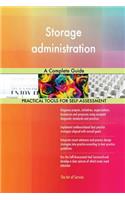 Storage administration A Complete Guide