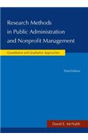 Research Methods in Public Administration and Nonprofit Management: Quantitative and Qualitative Approaches