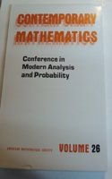 Conference on Modern Analysis and Probability: (Contemporary Mathematics)