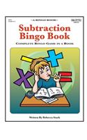 Subtraction Bingo Book