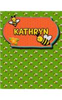 Handwriting Practice 120 Page Honey Bee Book Kathryn: Primary Grades Handwriting Book K-2
