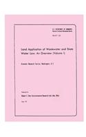 Land Application of Wastewater and State Water Law