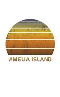 Amelia Island: Dot Grid Notebook Paper For Work, Home Or School. Vintage Dotted Paper Note Pad For Bullet Style Journaling.