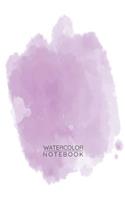 Purple Watercolor Notebook - Sketch Book for Drawing Painting Writing - Purple Watercolor Journal - Purple Watercolor Diary