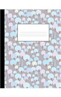 Magical Winter Forest: Dot Grid Notebook