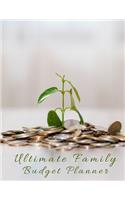 Ultimate Family Budget Planner - Monthly Budget Tracker Notebook - Expense & Saving Logbook - 2020 Yearly Debt Plan & Bill