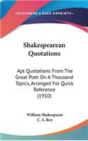 Shakespearean Quotations