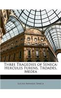 Three Tragedies of Seneca: Hercules Furens, Troades, Medea