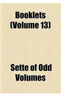 Booklets (Volume 13)
