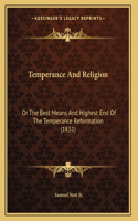 Temperance And Religion