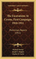 Excavations At Cyrene, First Campaign, 1910-1911